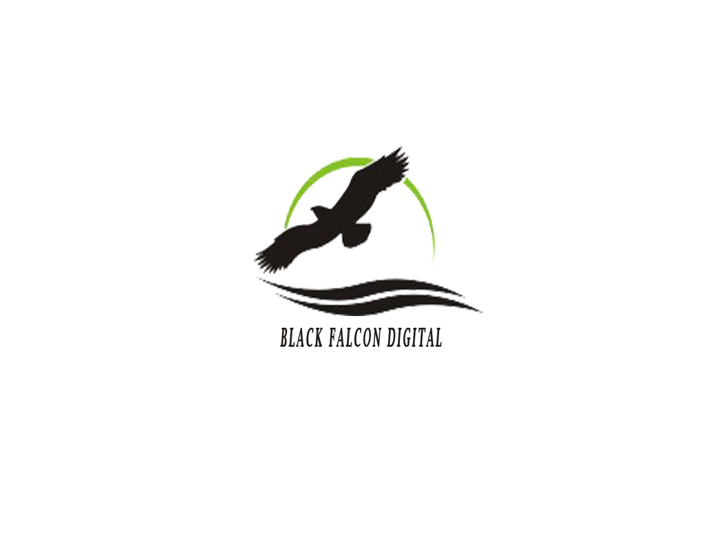 Logo Design by Perfect for Black Falcon Digital | Design #1639343