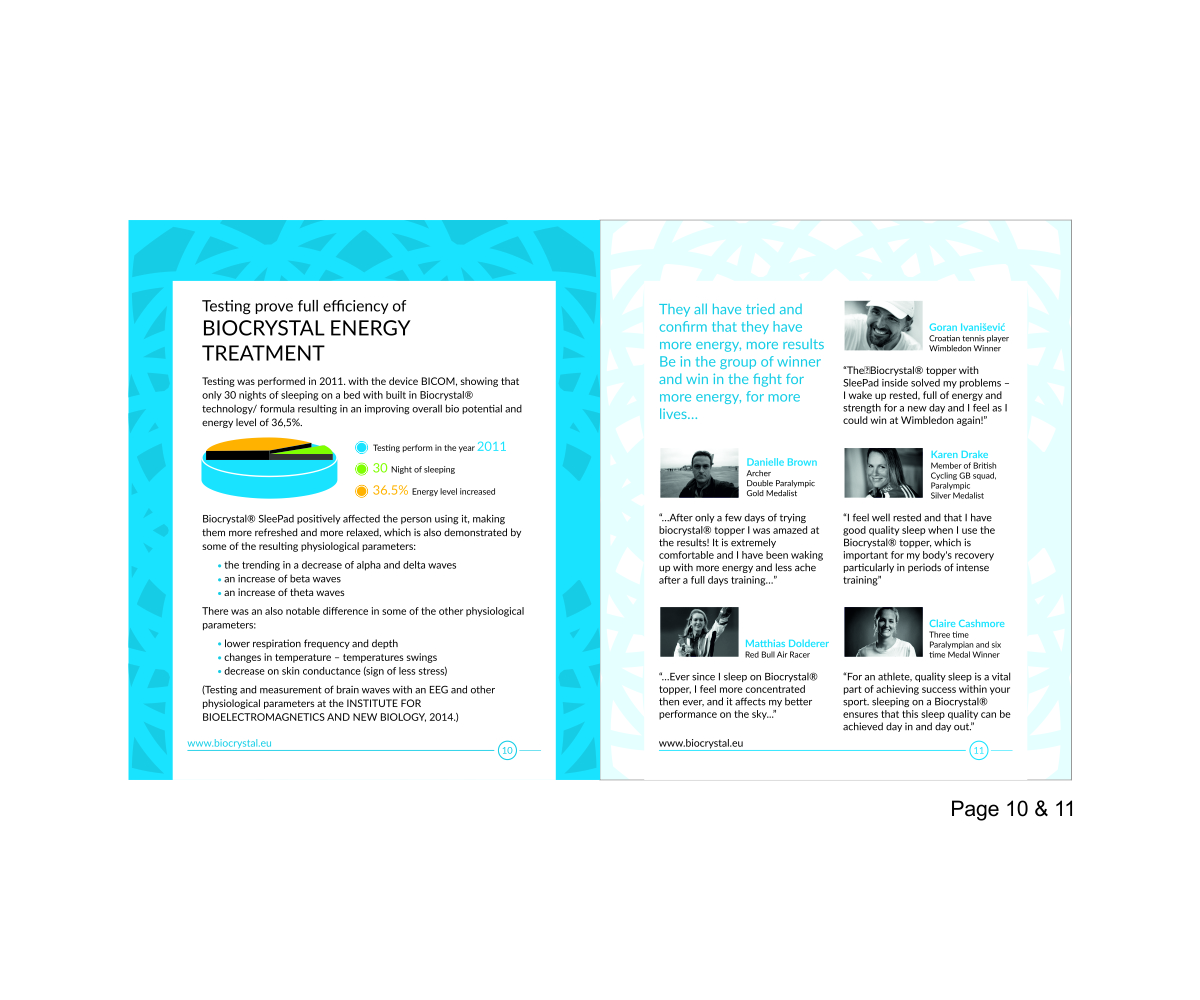 Brochure Design by creativedesigner06 for Biocrystal technologies  | Design #5959077