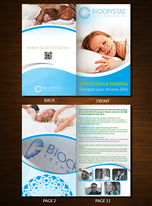 Broschüren-Design von ESolz Technologies für Biocrystal technologies  | Design #5938731
