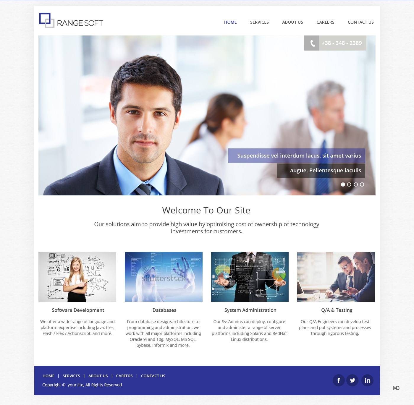 Web Design par pb pour Range Soft | Design #5908075