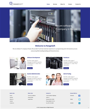 Web Design par pb pour Range Soft | Design : #5926024