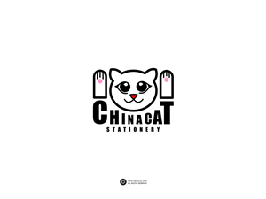 Logo Design by Vectorux for China Cat Stationery | Design #5959193