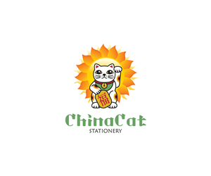 Diseño de Logo por MessyDesk para China Cat Stationery | Diseño: #5958127