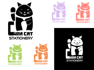 Diseño de Logo por lana para China Cat Stationery | Diseño: #5924624