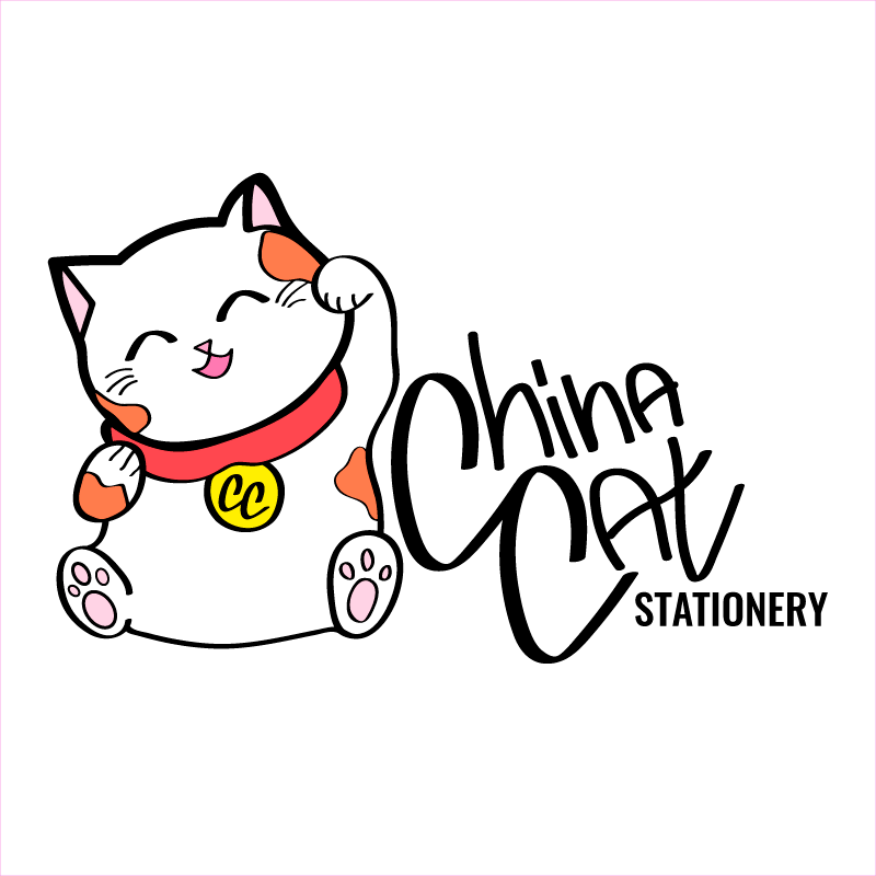 Logo Design by islndr7graphics for China Cat Stationery | Design #5889842
