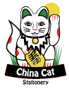 Logo Design by Alex Banx for China Cat Stationery | Design #5923983