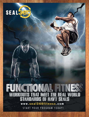 Navy SEAL Fitness Program Flyer | Advertisement Design by Sbss