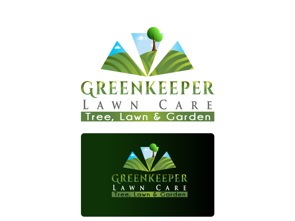 Logo Design by Bling Connect Ink for Greenkeeper Lawn Care | Design #1614252