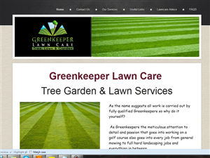 Logo Design by Bling Connect Ink for Greenkeeper Lawn Care | Design: #1614259