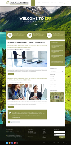 Wordpress Design by pb for this project | Design: #5907855