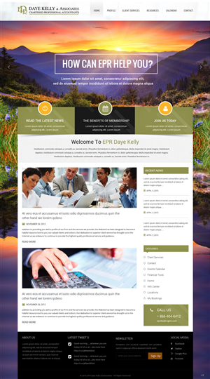 Wordpress Design by pb for this project | Design: #5907857