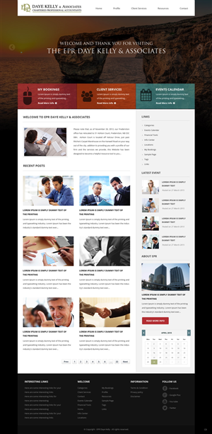 Wordpress Design by pb for this project | Design: #5925927