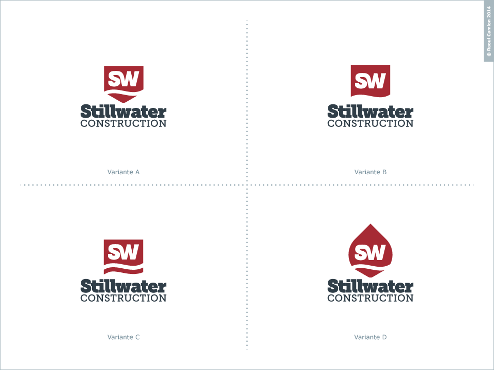 Logo Design by Raoul Camion for Stillwater Construction | Design #5927011