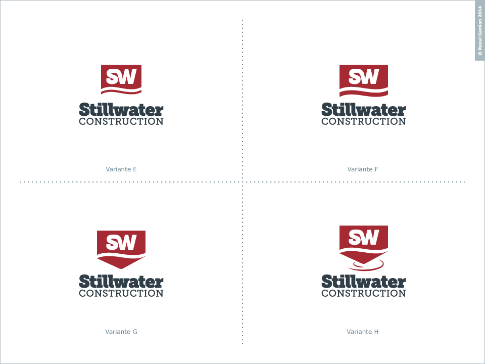 Logo Design by Raoul Camion for Stillwater Construction | Design #5932621
