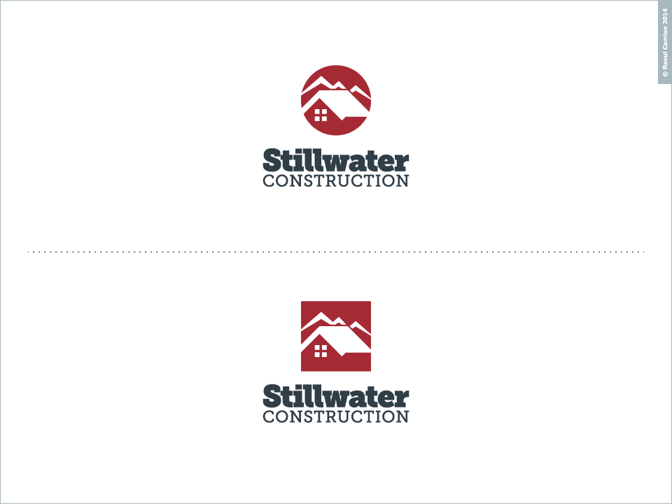 Logo Design by Raoul Camion for Stillwater Construction | Design #5969994