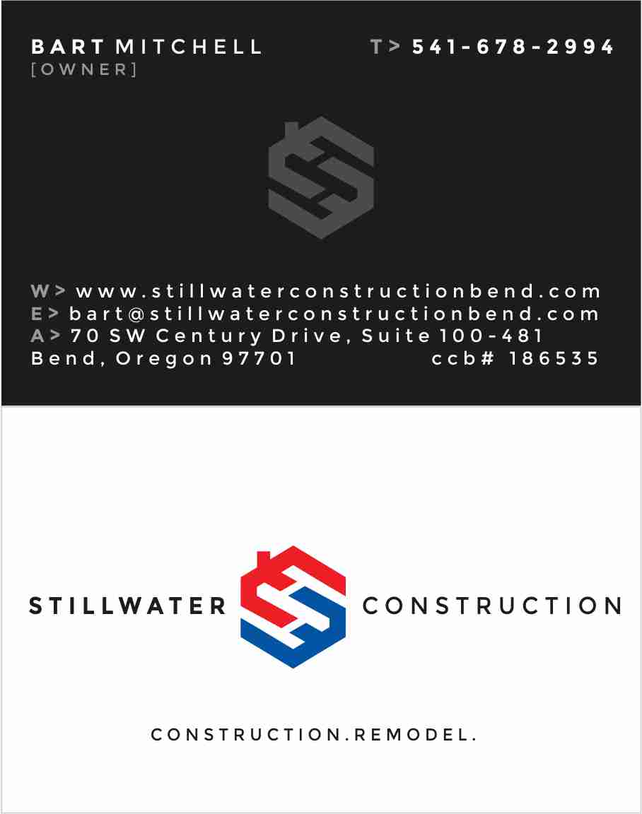 Logo-Design von Cre8tivo für Stillwater Construction | Design #5923980