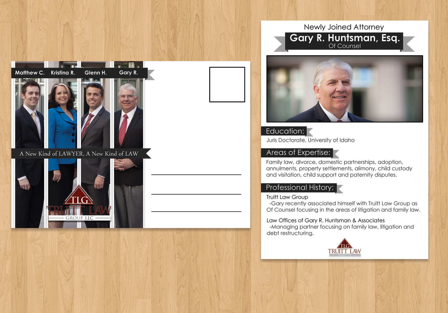 Design de Carte par k liu pour Truitt Law Group | Design #1627675