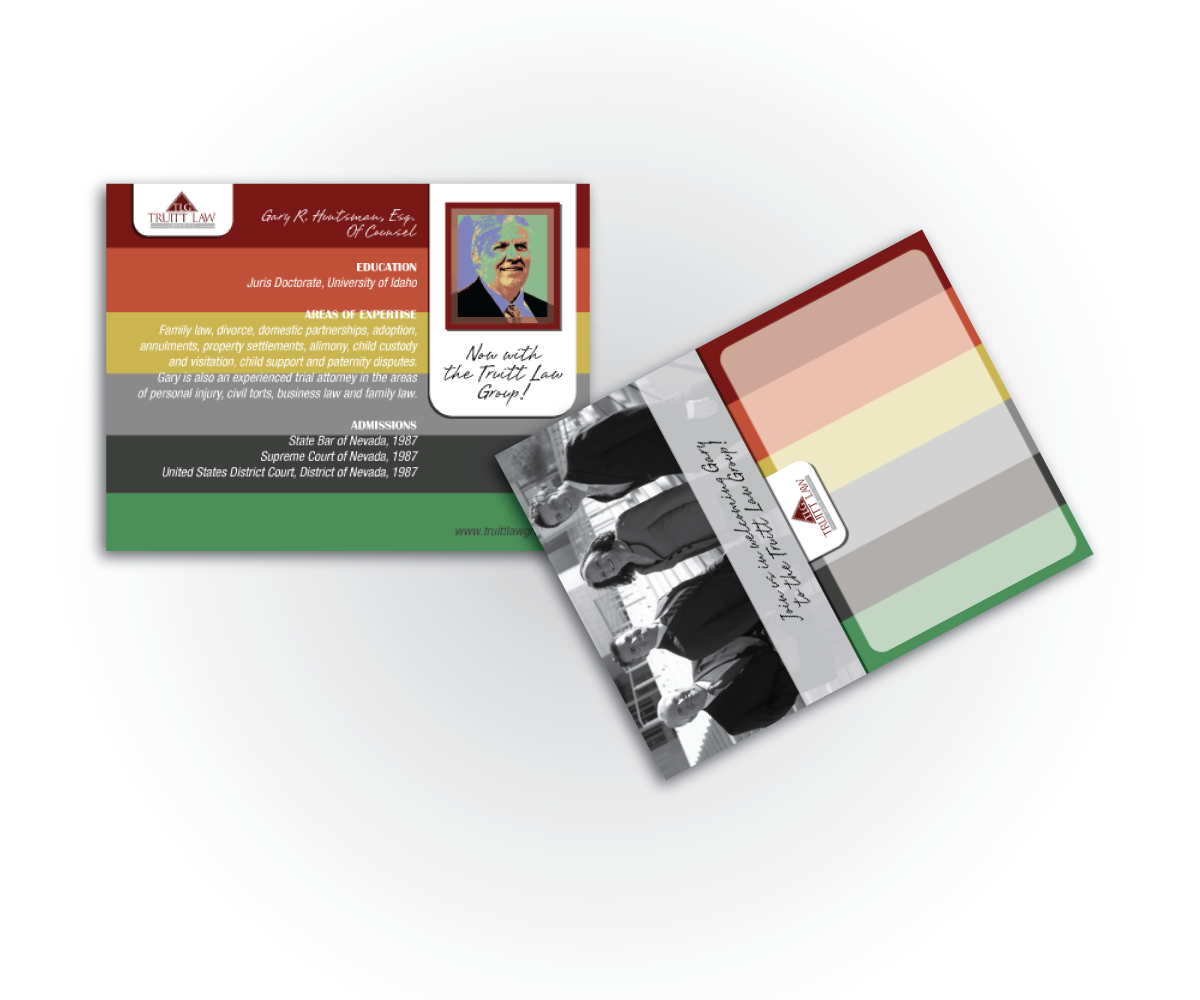 Karten-Design von Eliza für Truitt Law Group | Design #1633111