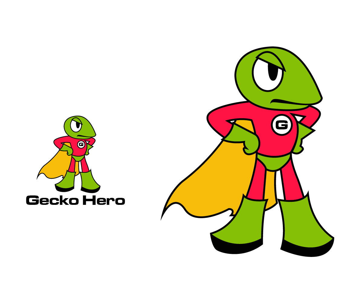 Logo Design by kenjie0476 for Gecko Hero LLC | Design #5887394