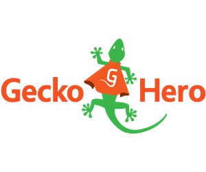 Gecko Hero | Logo Design by chuan