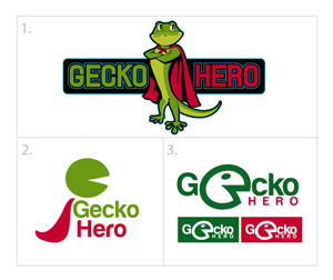 Logo Design by Logicspider for Gecko Hero LLC | Design #5883344