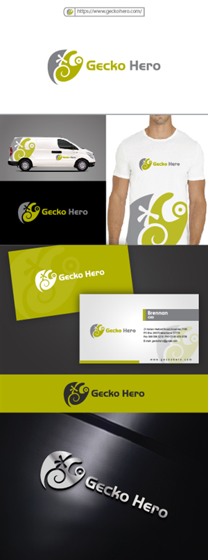 Logo Design by debdesign for Gecko Hero LLC | Design #5888225