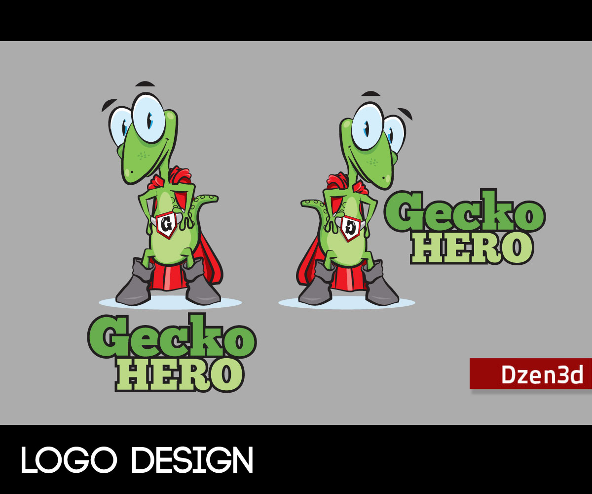 Logo-Design von designzen3d Studio für Gecko Hero LLC | Design #5884730
