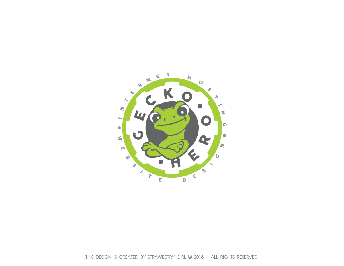 Logo Design by Strawberry Girl for Gecko Hero LLC | Design #5890988