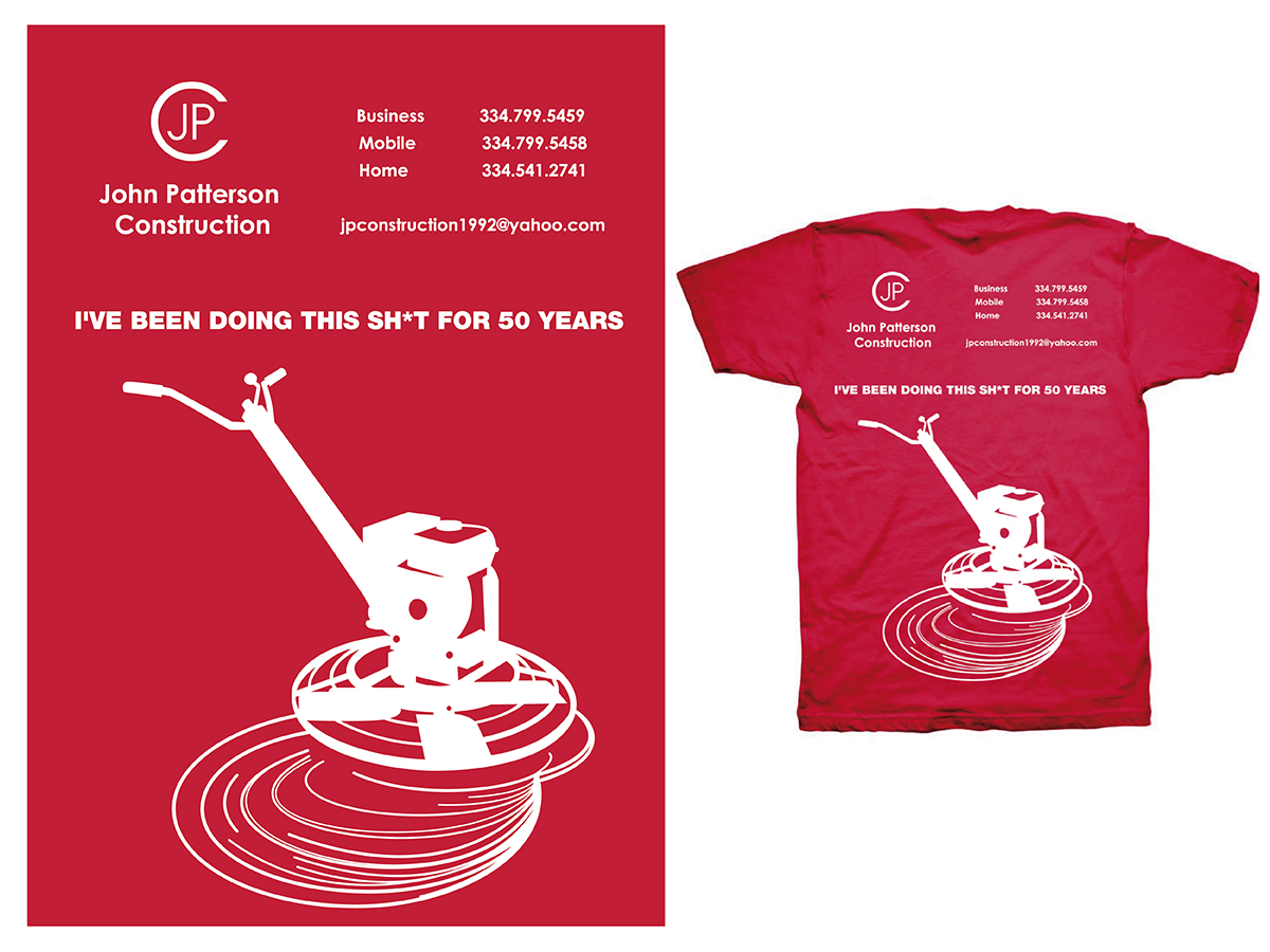 Grafik-Design von VW Designs für John Patterson Construction | Design #5974807