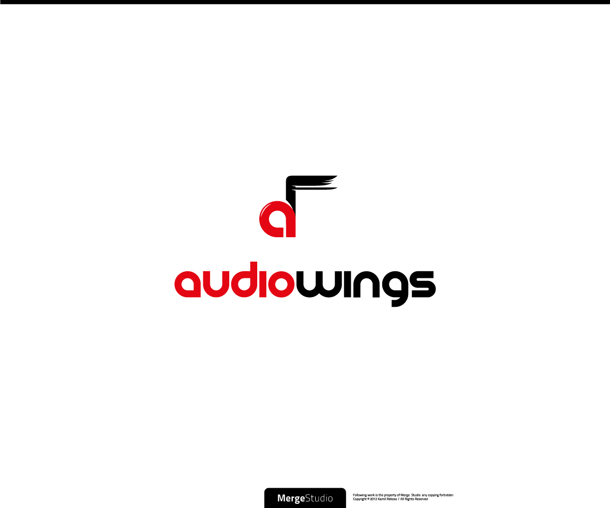 Logo Design by MergeStudio for Audiowings Ltd | Design #1596414