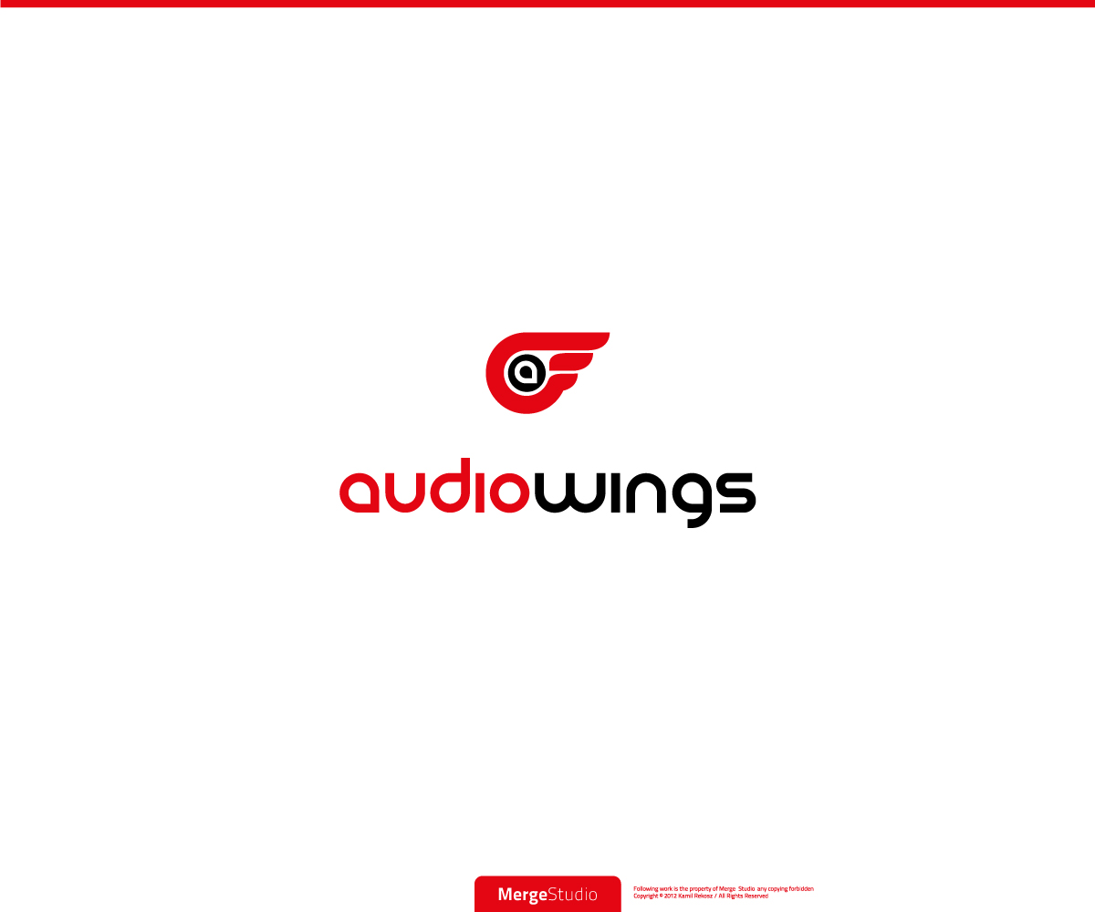 Logo Design by MergeStudio for Audiowings Ltd | Design #1600817
