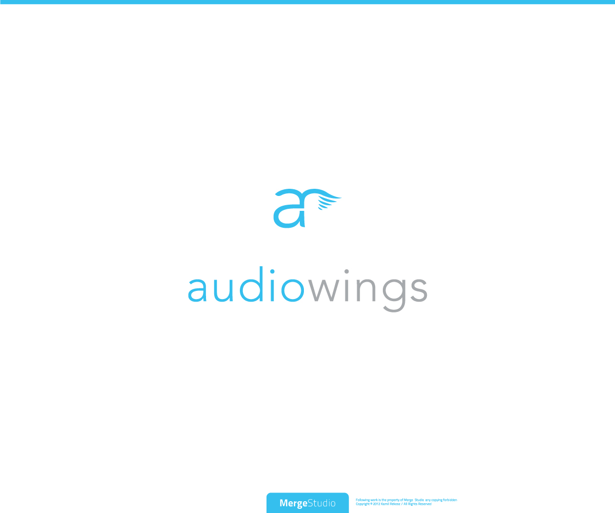 Logo Design by MergeStudio for Audiowings Ltd | Design #1626676