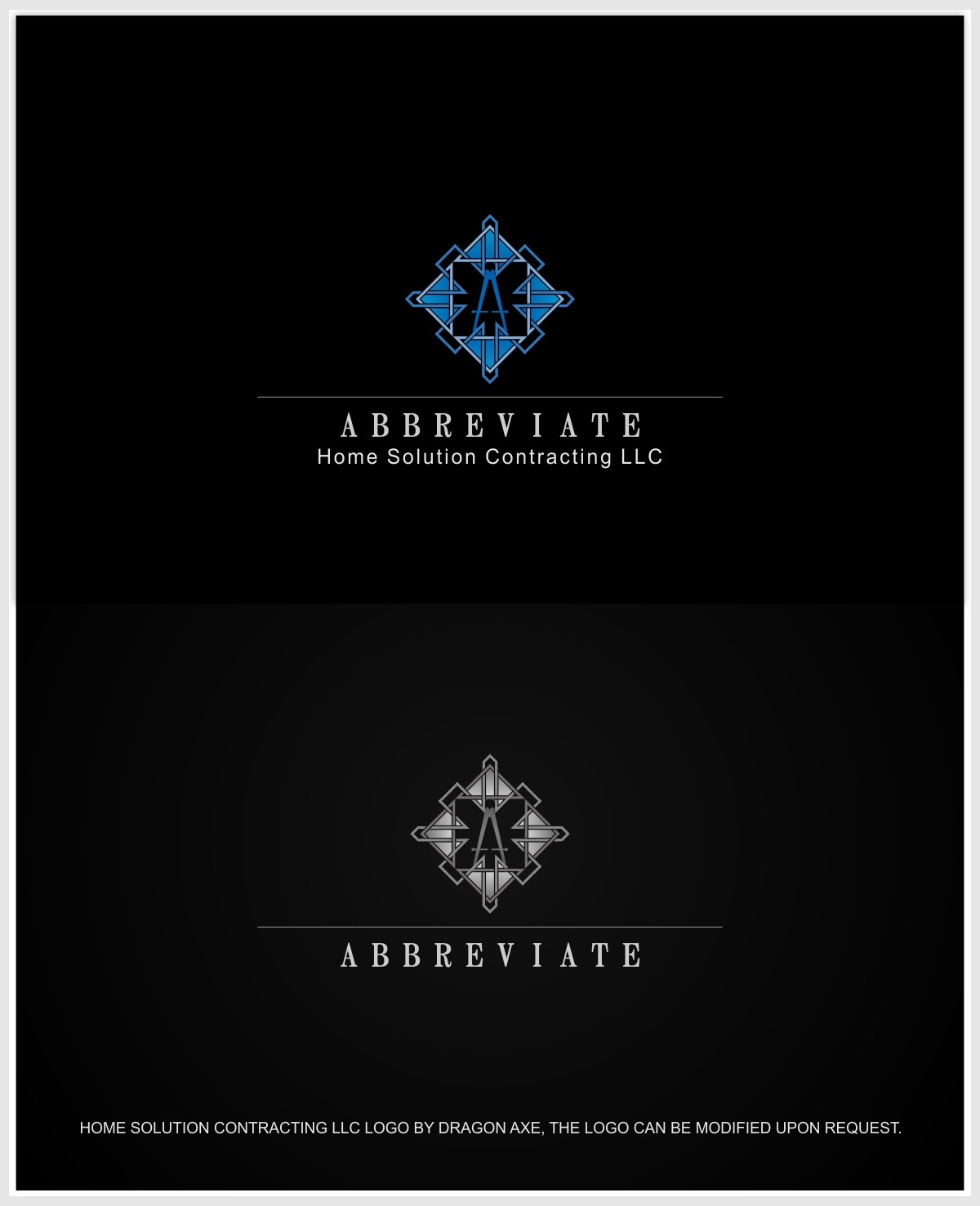 Diseño de Logo por Exotic Blue para Home Solution Contracting | Diseño #6038847