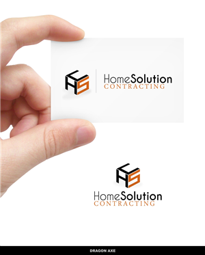 Logo-Design von Exotic Blue für Home Solution Contracting | Design: #6053940