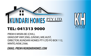 Business Card Design by fourdog123