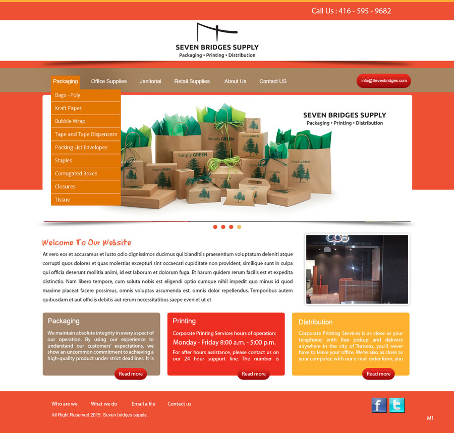 Web Design par saroshdurrani pour ce projet | Design #5890663
