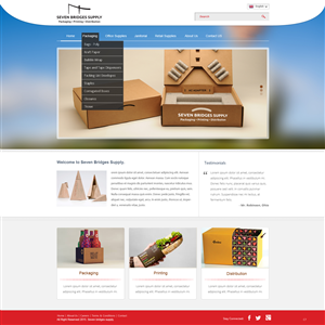 Web Design par saroshdurrani pour ce projet | Design : #5895665