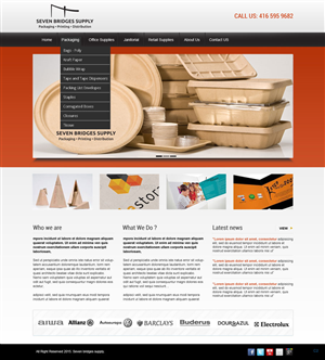 Web Design par saroshdurrani pour ce projet | Design : #5895729
