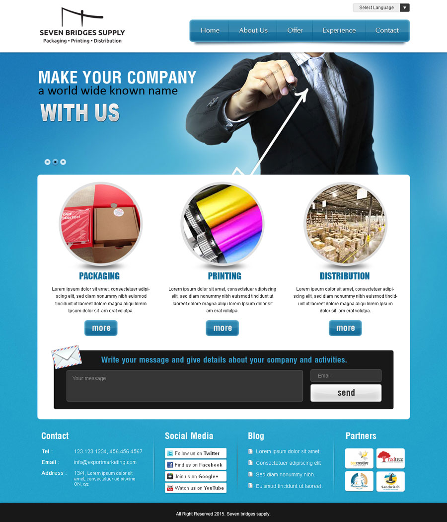 Web Design par saroshdurrani pour ce projet | Design #5896392