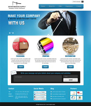 Web Design par saroshdurrani pour ce projet | Design : #5896392