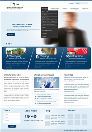 Web Design par saroshdurrani pour ce projet | Design : #5896499