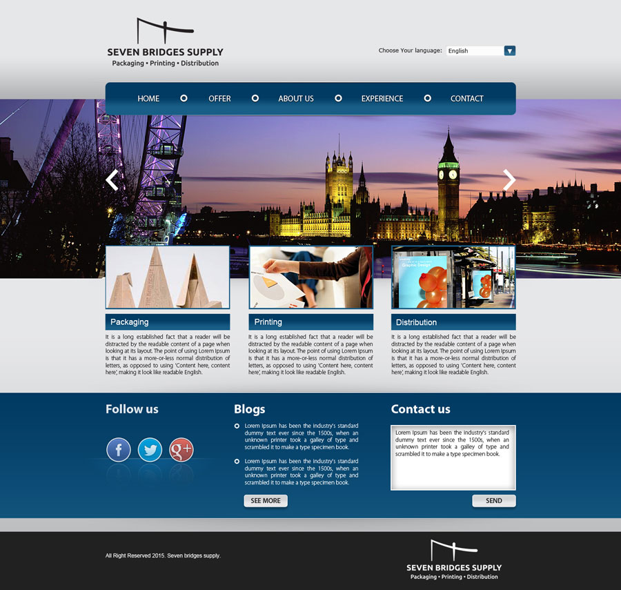 Web Design par saroshdurrani pour ce projet | Design #5896559