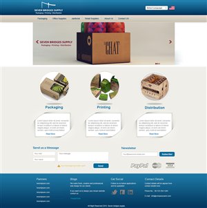 Web Design par saroshdurrani pour ce projet | Design : #5897101