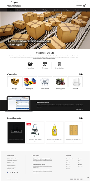 Web Design par pb pour ce projet | Design : #5902116