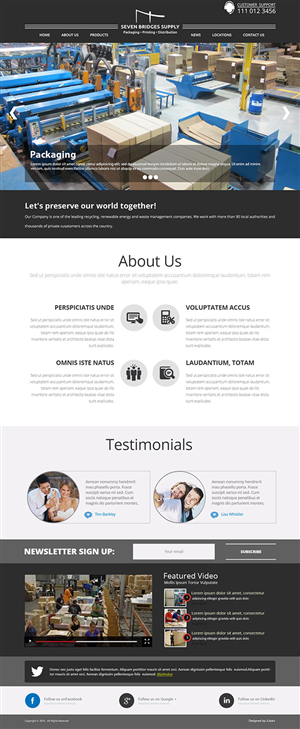 Web Design par iLibart pour ce projet | Design : #5891615