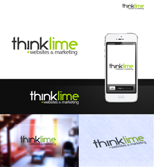 thinklime with the byline websites and marketing | Logo Design by JohnM.