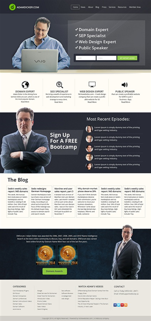 Web Design by Kuldeepak for Webcorp - DNF | Design: #5930117