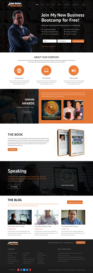 Web Design by pb for Webcorp - DNF | Design: #5907778