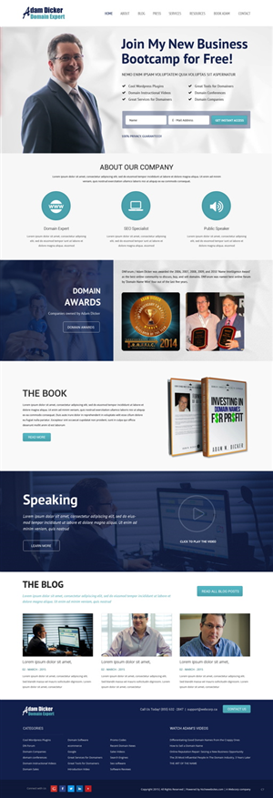 Web Design by pb for Webcorp - DNF | Design: #5932706