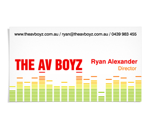 Visitenkarten-Design von granditercogitatum für The AV Boyz | Design #1599604